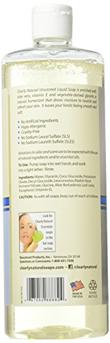 Image of Clearly Natural Liquid Unscented Refill Hand Soap, 32 Ounce (Pack of 2)