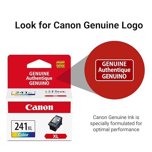 Canon CL-241 XL Genuine Color Ink Cartridge, Compatible with MG2120/3120/4120, MX512/432/472/372/392/522/532/452, MG2220/3220/4220/3520/3620, TS5120 - image 3