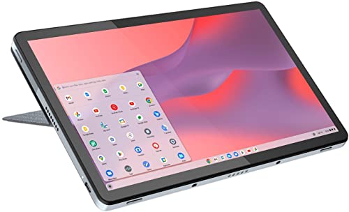 Image of Lenovo - IdeaPad Duet 3 Chromebook - 11.0 inch (2000x1200) Touch 2-in-1 Tablet - Snapdragon 7cG2-4G RAM - 128G eMMC - with Keyboard - Misty Blue