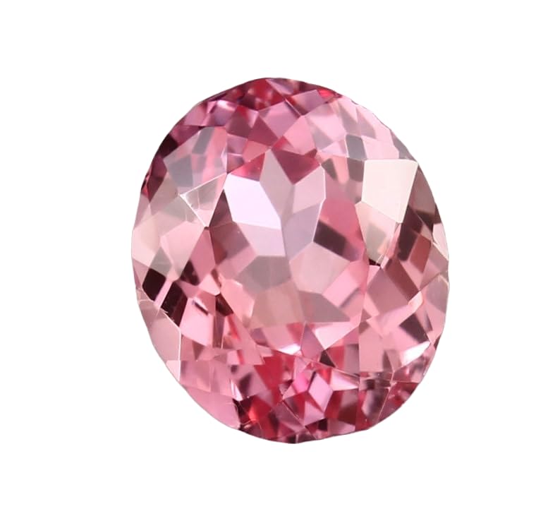 Gemme morganite naturelle taillée en ovale 10x14mm de haute qualité