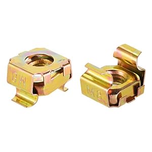 Sourcing Map M8 Käfigmuttern 20 Stück