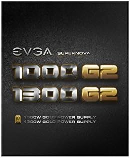EVGA SuperNOVA 1300 G2 80+ GOLD, 1300W Fully Modular NVIDIA SLI and Crossfire Ready 10 Year Warranty Power Supply 120-G2-1300-XR