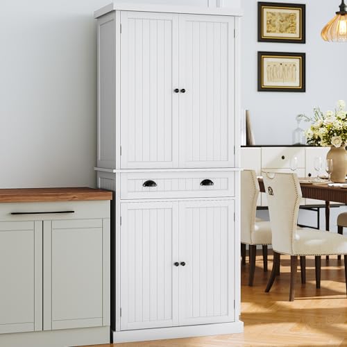 ARTPOWER 72' Tall Kitchen Pantry Storage Cabinet...