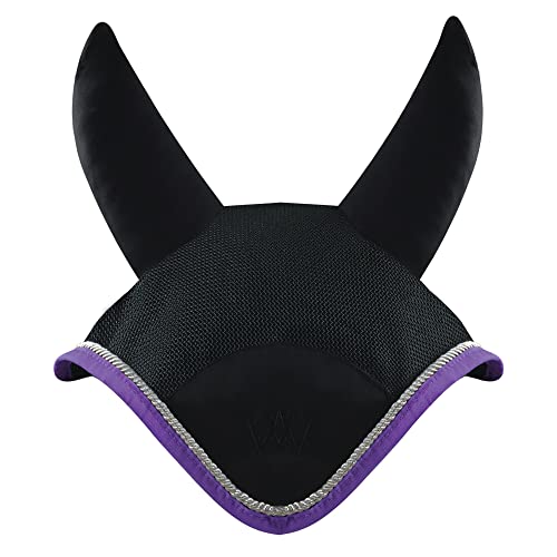 WOOF WEAR Ergonomic Fly Veil Black/Ultraviolet Large