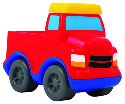 Image of Giggles - Nico The Giraffe & Giggles - Mini Vehicles City Lorry Truck, Multicolour