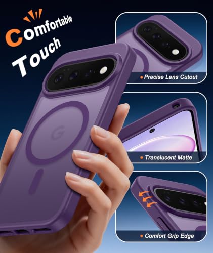 Image of FNTCASE for Google Pixel 11 Pro XL Case Purple: Compatible with MagSafe