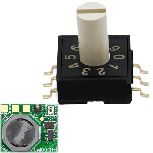 LEIBOCHAO Commutateur Rm3haf-10, Interrupteur d'encodeur Rotatif avec Poignée 3: 3 pour Lunii Les équipements Audio/Vidéo, Les Contrôleurs de Jeu, Lunii Ma Fabrique à Histoires (1)