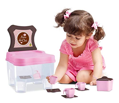 Cadeirinha Hora do Chá Com Acessórios Samba Toys