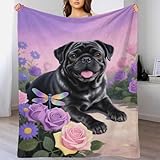 Photo Gallery emyxpaqm coperta in pile con pug, coperta per letto, divano e divani con rose bush, morbida e leggera, idea regali per donna, uomo, bambino, 70x80inch(180x200cm) Photo Gallery emyxpaqm coperta in pile con pug, coperta per letto, divano e divani con rose bush, morbida e leggera, idea regali per donna, uomo, bambino, 70x80inch(180x200cm)