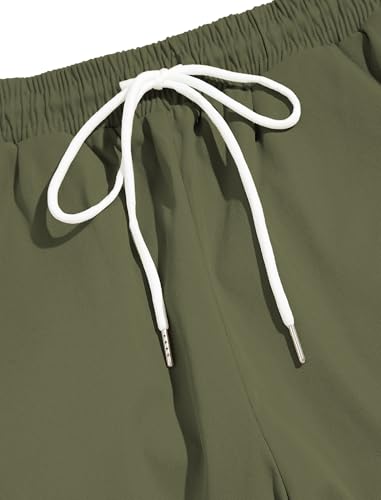 Image of ZAFUL Men's Streetwear Cargo Pants with Flap Pockets & Drawstring Elastic Waist - Casual & Techwear Joggers