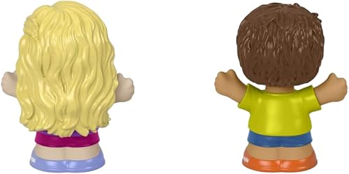 Miniatura 2 de Fisher-Price Little People - Juego de 2 figuras de fútbol para niños y niñas