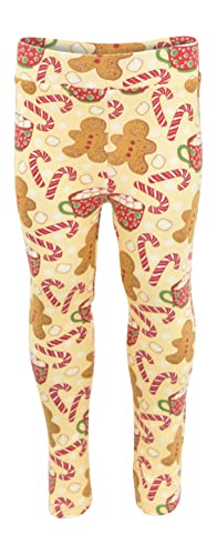 Image of Unique Baby Girls Kids Toddler 3pc Outfit Set Long Sleeve Stretch Tunic Top Leggings and Scarf