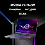 ASUS ROG Strix G18 ROG Nebula Display 2.5K 240Hz 3ms 18 pollici Gaming Laptop AMD Ryzen 9 8940HX 16GB RAM 1TB SSD NVIDIA GeForce RTX 5070 Eclipse Grigio - 3