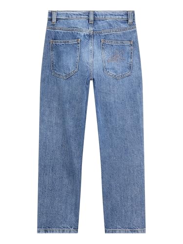 GUESS Girls' Tencel Denim Carpenter Pants4