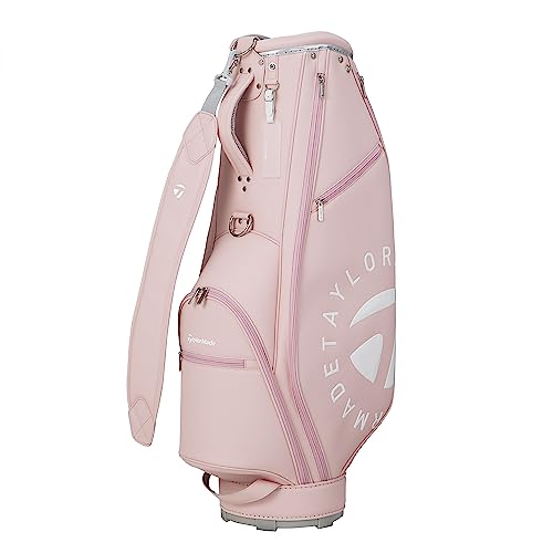 Taylormade TJ147 23FW Circle T Caddy Bag Pink Caddy Bag Unisex