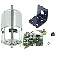 CONQUERALL 775 Motor DC 12V 6000 RPM / 24V 12000RPM Hochleistungsmotor mit großem Drehmoment, mit Halterung und 20A Drehzahlregler