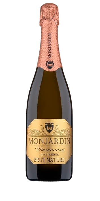 Castillo Monjardín, "COLECCIÓN ESPUMOSOS BRUT NATURE MILLESIME". Pack de 3 Botellas: 2 botellas Brut Nature Chardonnay 2022 y 1 botella Brut Nature Rosé 2021.