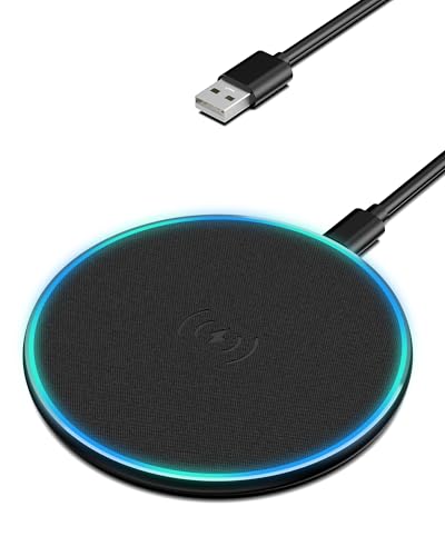 Caricatore Wireless, RENGOGA 15W Caricabatterie Wireless per iPhone 16/15/14/13/12 Pro