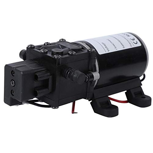 Bomba de diafragma, bomba de diafragma de alta pressão DC12V 120W 7L/min Inteligente com saída de ág
