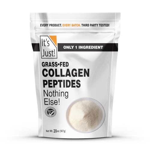 It's Just! - Collagen Peptide Grass-Fed Protein Powder, Unflavored, 20oz