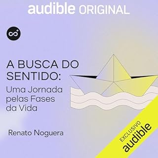 Diseño de la portada del título A busca de sentido: uma jornada pelas fases da vida