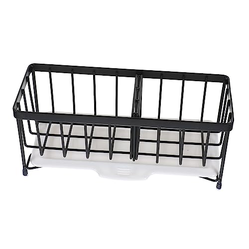 VALICLUD Cesta de Encimera Inoxidable Esponjas de Cocina Soporte de Drenaje Ligero y Resistente Mantener Organizado