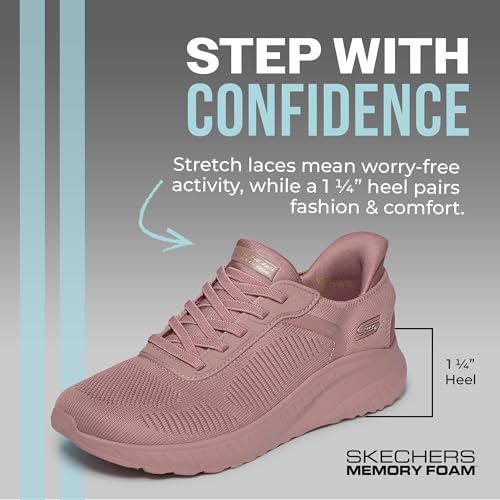 Skechers Hands Free Slip-Ins: Bobs Sport Squad Chaos - Current Muse, ROS, 10