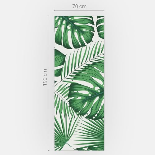 Tapis magnétique 70x190 cm imperméable à motif tropical pour cuisine - 5
