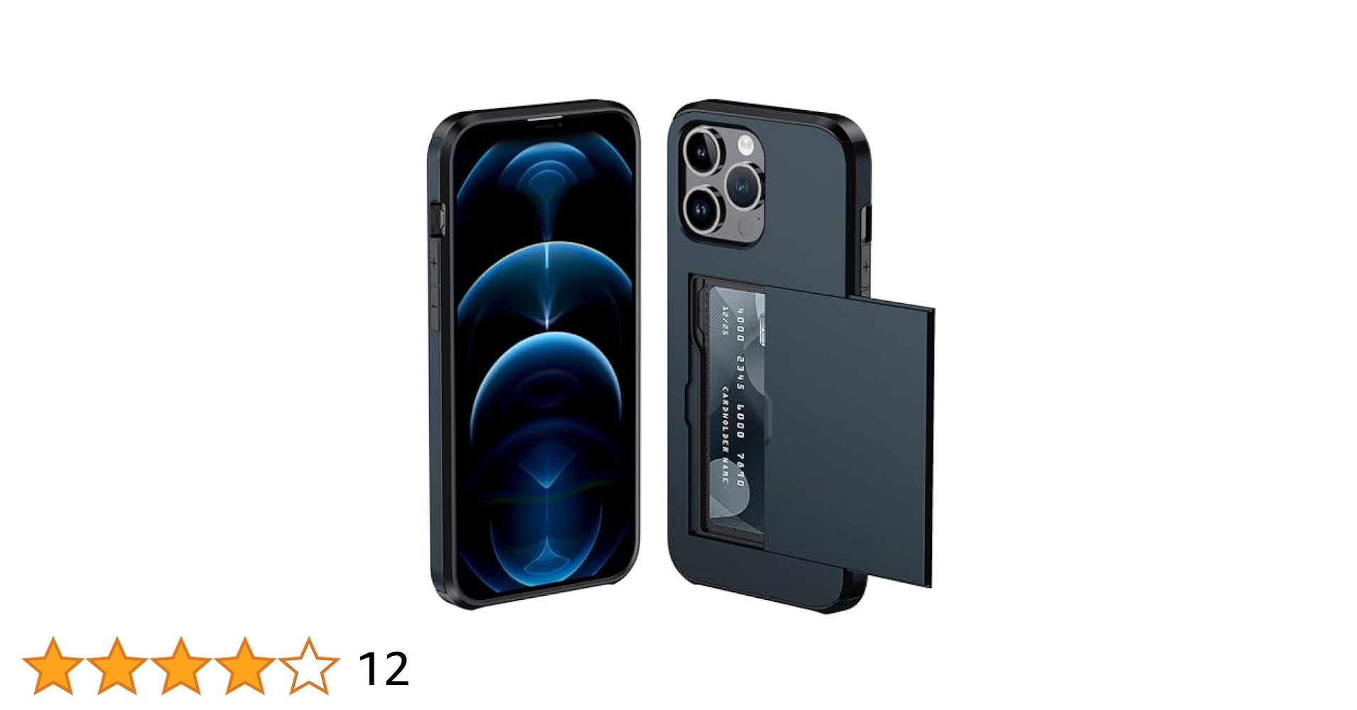 Amazon.co.jp: iPhone 12 ケース iPhone 12 Pro ケース カード