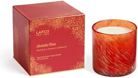 LAFCO New York Signature Candle, Big Sky - 15.5 Oz, 2 Pack - 90-Hour Burn Time - Reusable, Hand Blown Glass Vessel - Made In The USA - Foto 9