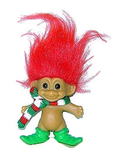 Muñeco Duende Troll Lucky Russ 4 Pulgadas Verde miniatura 1