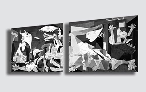 Quadro moderno ESCHER giorno notte RIPRODUZIONE STAMPA SU TELA Quadri