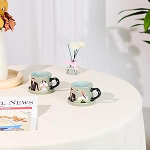 Couplecoffeemugsetengagementgiftweddinggiftsforbrideandgroomweddinggiftsforcouplebridalshowergiftshandmadeceramiccoffeemugssetsof2 Urban Country Home Decor Couple coffee mug set engagement gift wedding gifts for bride and groom wedding gifts for couple bridal shower gifts handmade ceramic coffee mugs sets of 2 urban country home decor