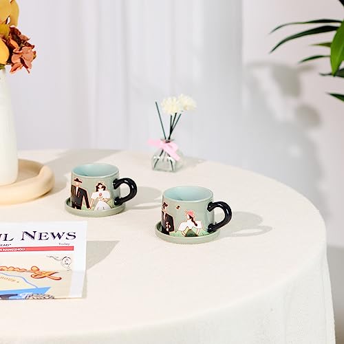 Couplecoffeemugsetengagementgiftweddinggiftsforbrideandgroomweddinggiftsforcouplebridalshowergiftshandmadeceramiccoffeemugssetsof2 Urban Country Home Decor Couple coffee mug set engagement gift wedding gifts for bride and groom wedding gifts for couple bridal shower gifts handmade ceramic coffee mugs sets of 2 urban country home decor