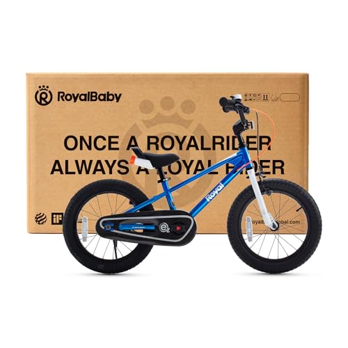 image for RoyalBaby EZ Kids Bike, 16 Inch Wheel Bicycle with Quick Release Crank