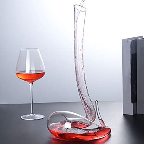 Crystal Snake vormige decanter Europese stijl huishoudelijke wijndispenser wijn pourer - Afbeelding 6