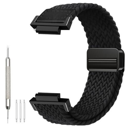 Anpzband Nylon-Band for Casio-G-Shock DW-5600/8900 - Magnetic Adjustable Braided Replacement Strap for GA-100/GW-B5600/GB-5600/GW-6900 Casio Band Soft and Elastic Breathable Durable