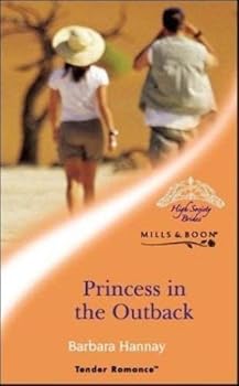 Hardcover Princess In The Outback [Large Print] Book