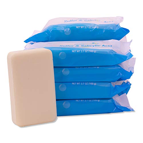 Dermaharmony Sulfur and Salicylic Acid Bar Soap 3.7 oz – Crafted for Those with Skin Conditions (10 Bars) image 5