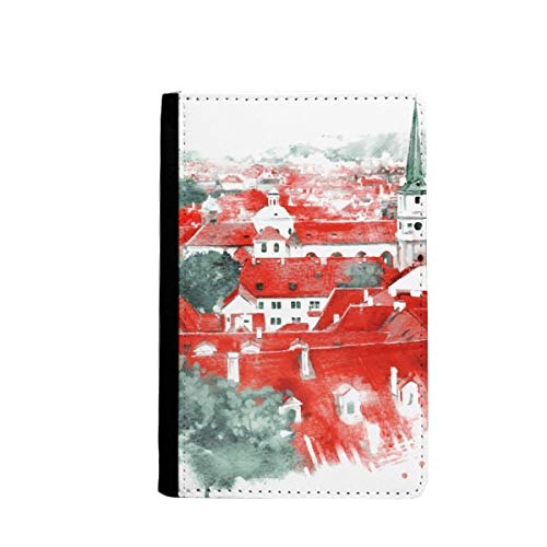 Porte-passeport Russie toit rouge protège-passeport design original
