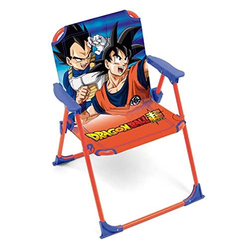 ARDITEX Silla Plegable Infantil Dragon Ball, Silla Exterior 38 x 32 x 53 cm