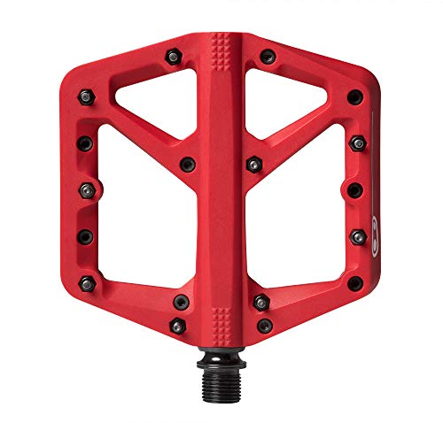 CRANKBROTHERS Stamp-1 Pedales, Unisex Adulto, Rojo, Large