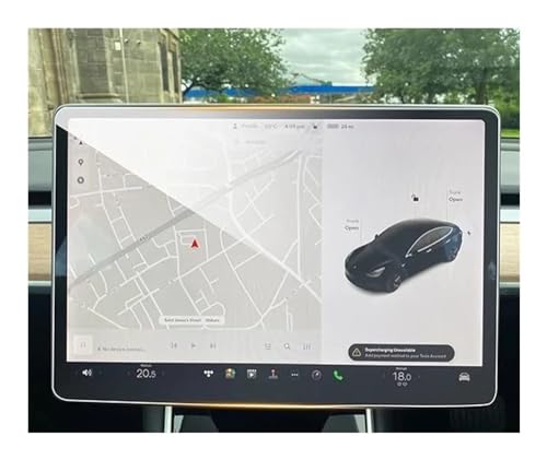 Verre trempé pour Model 3 Y éviter rayures écran Highland