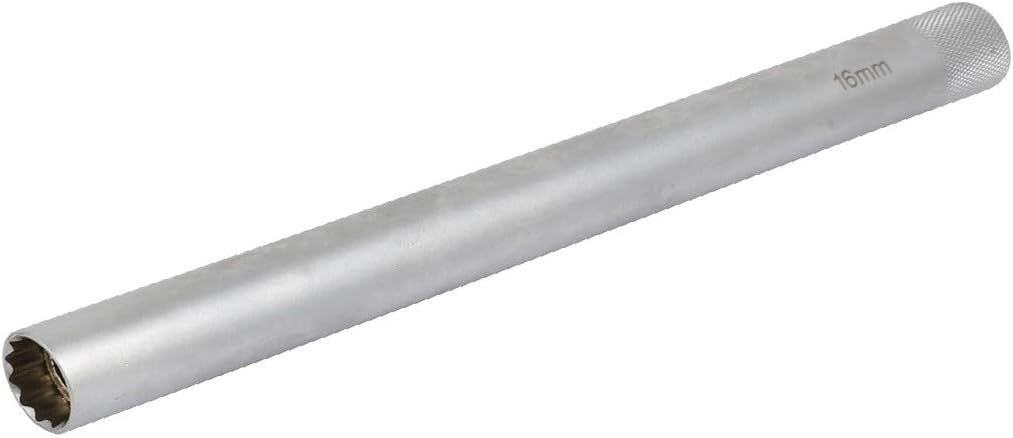 New Lon0167 3/8-inch Square Drive 16mm 12 Point Impact Socket for Vehicles(3/8-Zoll-Vierkantantrieb 16mm 12-Punkt-Steckdose für Fahrzeuge