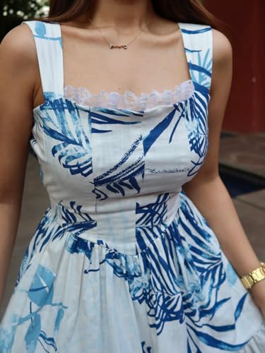Image of GRECIILOOKS Maxi Dress for Women | Long One Piece Outfit | Casual Western and Stylish Party Outfit | Trendy Summer Fashion for Womens