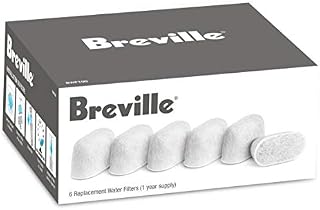 Breville BWF100 Replacement Water Filters, 6-Pack