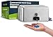 Alpine Manual Surface-Mounted Stainless Steel Liquid Soap Dispenser, 40 oz Capacity (Horizontal)
