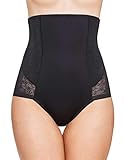Susa High Waist Panty Milano I High Waist Unterhosen für Damen I Bauchweg Slip Damen I Unterwäsche mit Shaping Effekt I Formt Taille, Bauch & Po