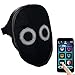 Depointer Life Led Mask with Rechargeable Bluetooth-compatible App Controlled, Customizable Shining Mask, LED Lighted Face Transforming Mask