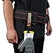 MELOTOUGH Work Glove Holder Glove Strap Quick Leash with Alligator Clip for Tool Belt 2 pk (Reflective Orange)